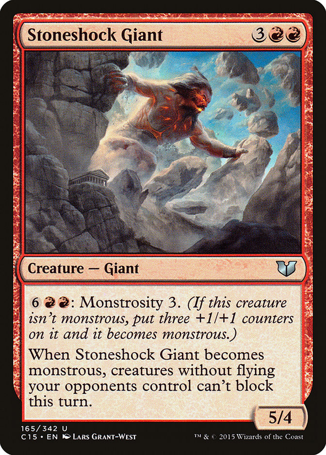 Stoneshock Giant [Commander 2015]