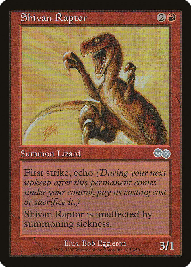 Shivan Raptor [Urza's Saga]