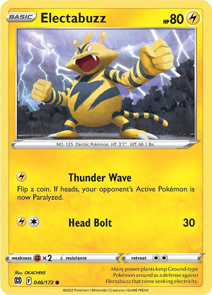 Electabuzz (046/172) [Sword & Shield: Brilliant Stars]