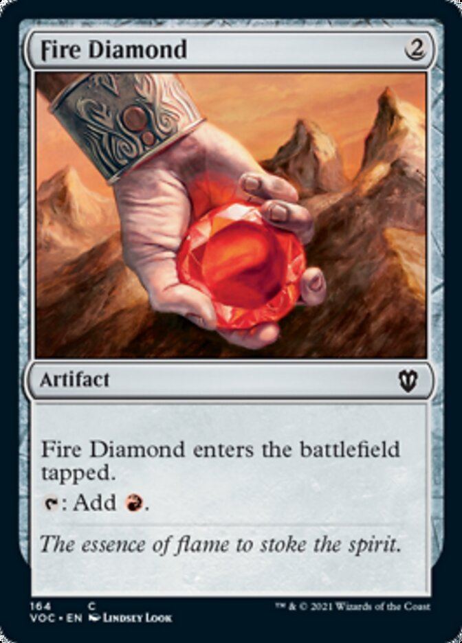 Fire Diamond [Innistrad: Crimson Vow Commander]
