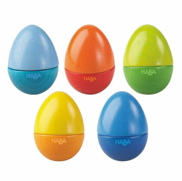 Haba Set of 5 Wooden Musical Eggs