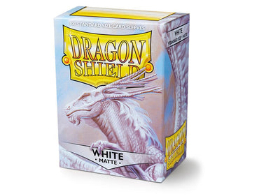 Dragon Shield Matte Sleeves - White