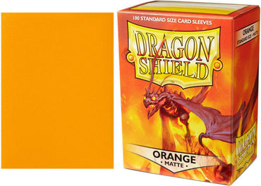 Dragon Shield Matte Sleeves - Orange