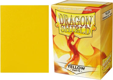 Dragon Shield Matte Sleeves - Yellow