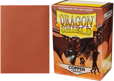 Dragon Shield Matte Sleeves - Copper