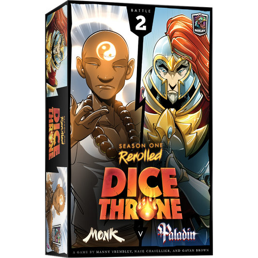 Dice Throne Season One - Box 2 - Monk Vs Paladin