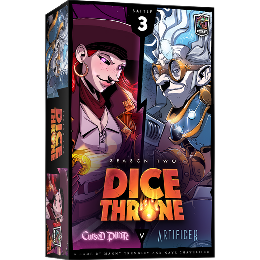 Dice Throne Season Two - Box 3 - Cursed Pirate vs. Artificer